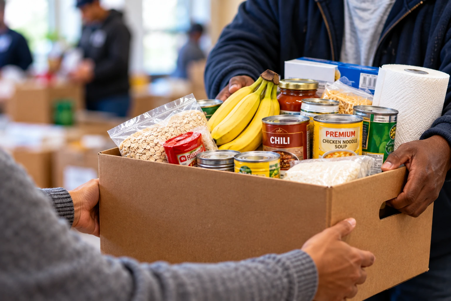 Support for essential household needs