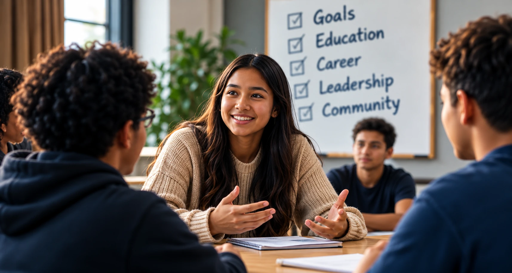 Youth participating in the Pathways to Leadership program
