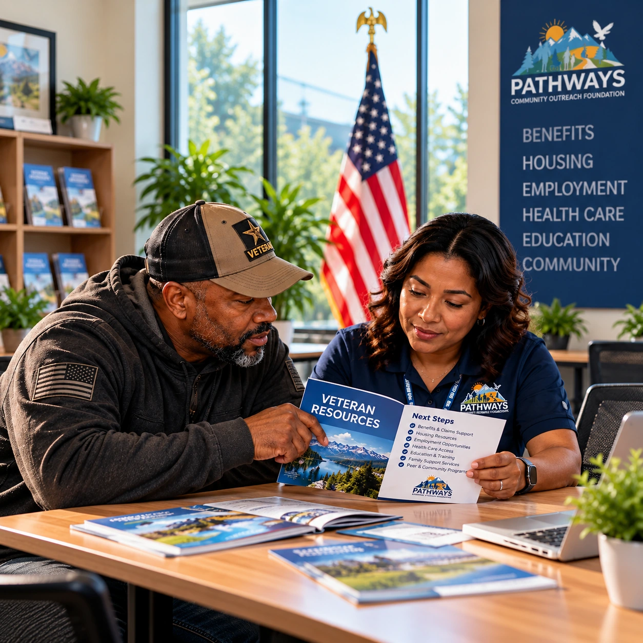 Identifying resources and planning next steps together